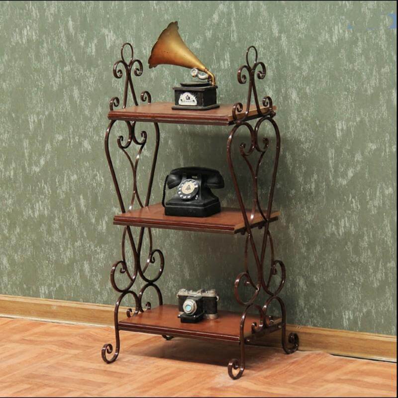 European Ground Iron Book Shelf - Image 2