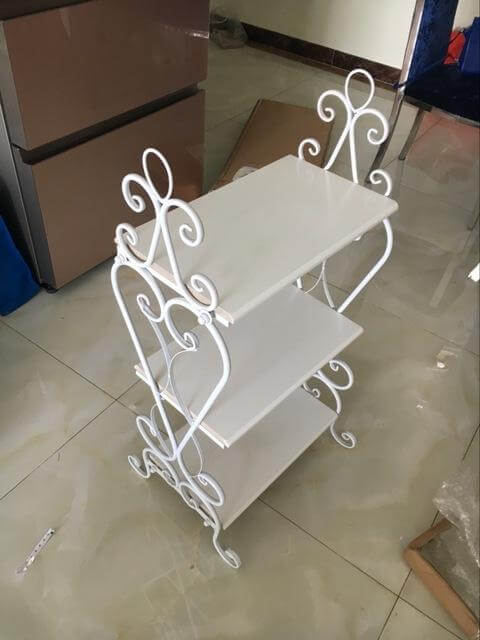 European Ground Iron Book Shelf - Image 3