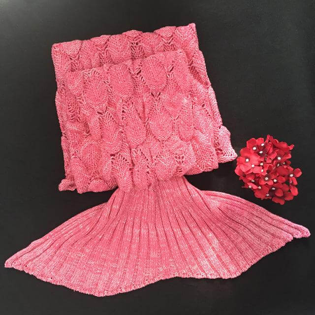 Handmade Mermaid Sleeping Blanket - Image 4