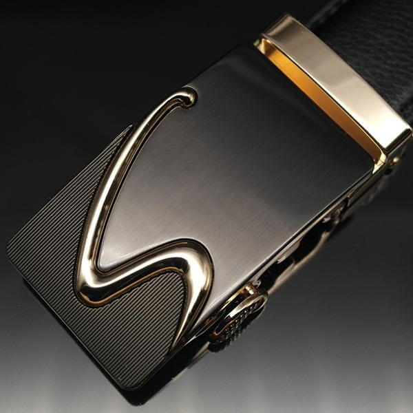 Leather Designers Belt - Image 2