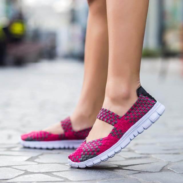 Handmade Breathable LightWeight Women Shoes - Image 13