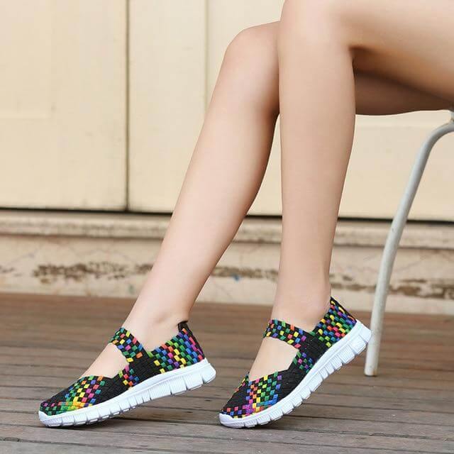 Handmade Breathable LightWeight Women Shoes - Image 4