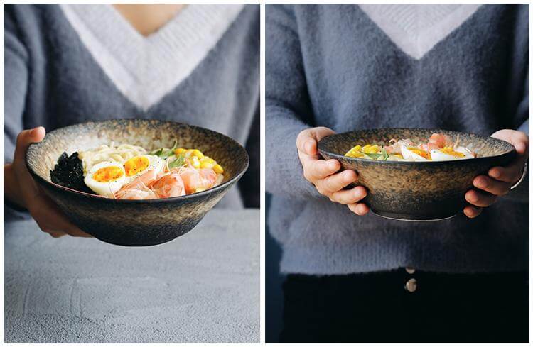 Japan Style Creative Home Kitchen Vintage Ceramic Bowls - Image 2