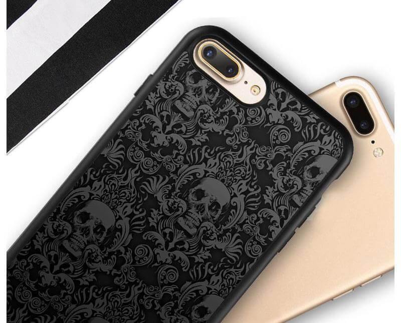 Gothic Skull Iphone Case - Image 1