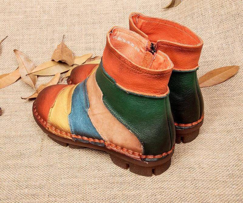 Retro Handmade Women Boots - Image 1