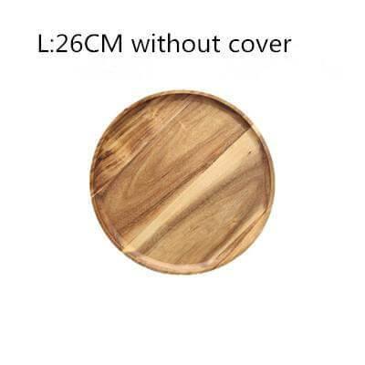 Luxury Wooden Plate for Serving - MaviGadget