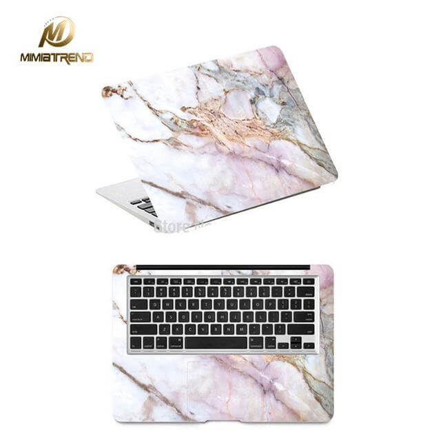 Marble Grain Laptop Skin Sticker for Macbook - Image 3