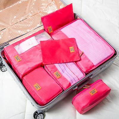 7pcs/Set Packing Waterproof Cubes