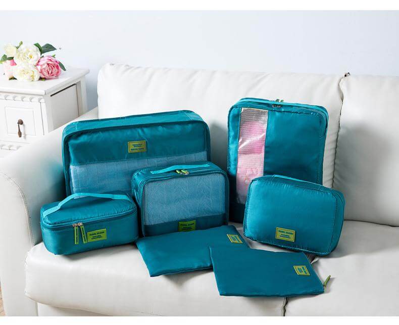 7pcs/Set Packing Waterproof Cubes - Image 1
