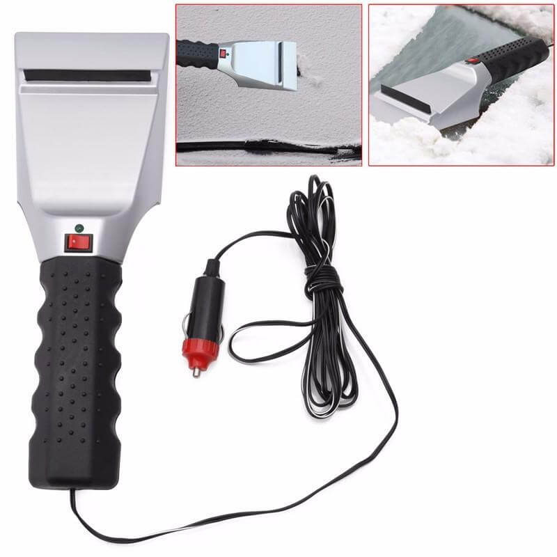 Car Heated Ice Snow Defrost Windshield Scraper - Image 1
