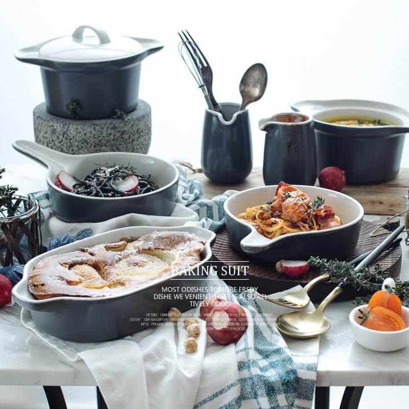 Luxury Creative Porcelain Ceramic Baking Tool Set - Image 0