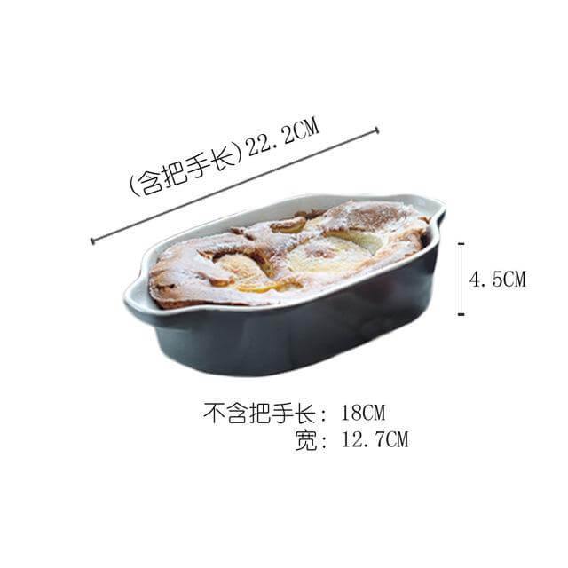 Luxury Creative Porcelain Ceramic Baking Tool Set - Image 2