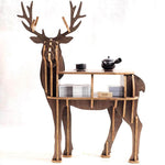 High-end Wooden Reindeer Puzzle Table - MaviGadget