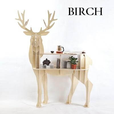 High-end Wooden Reindeer Puzzle Table - Image 2