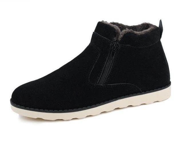 Winter Ankle Fur Warm Boots for Men - MaviGadget