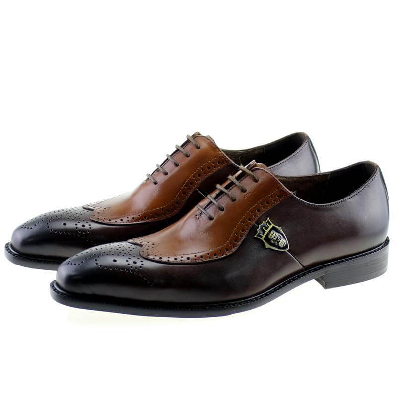 Italian Leather Formal Dress Shoes - Image 0