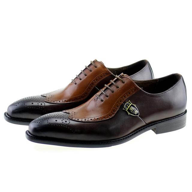 Italian Leather Formal Dress Shoes - Image 1