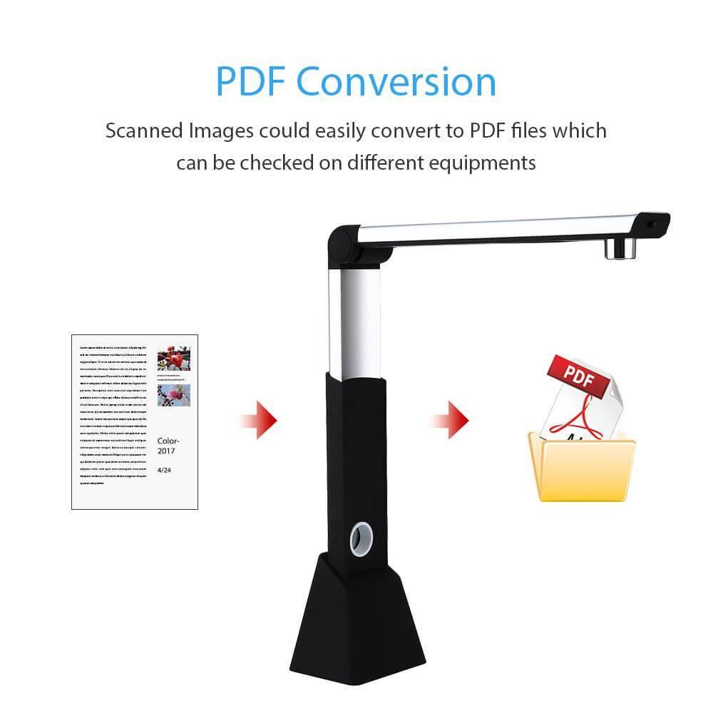 High-Speed Document Cam Scanner Visualizer - MaviGadget