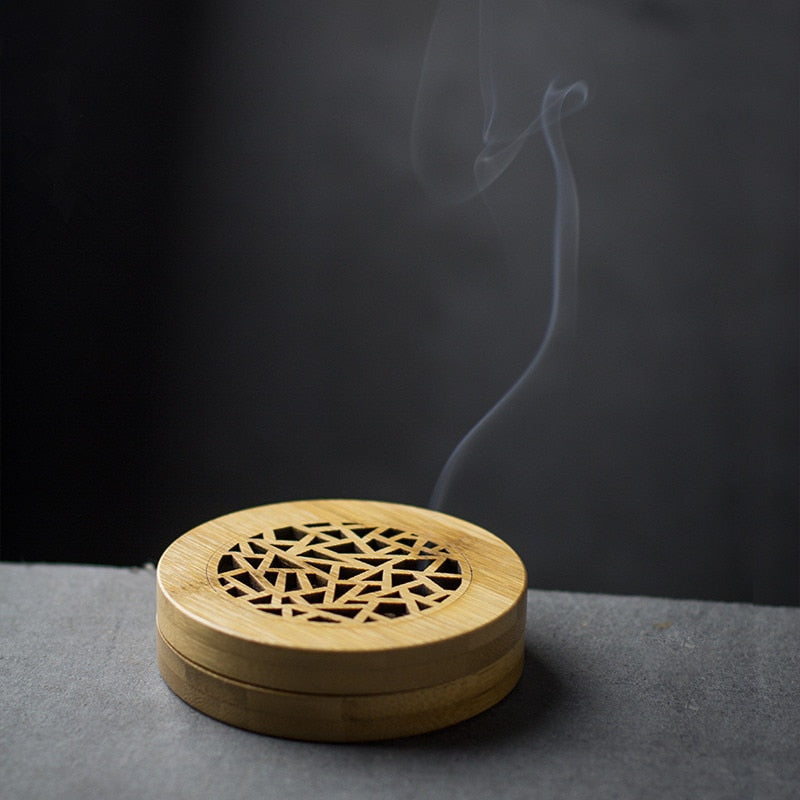 Bamboo Hollow Incense Holder