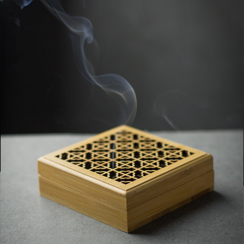 Bamboo Hollow Incense Holder