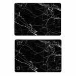 Black Marble Grain Skin Laptop Sticker for Apple Macbook - MaviGadget