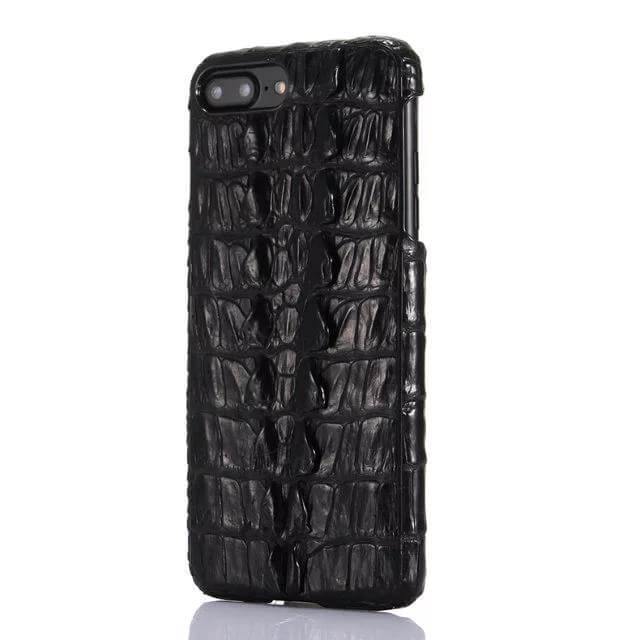 Luxury 3D Crocodile Skin Leather Case for iPhone Models - Image 5