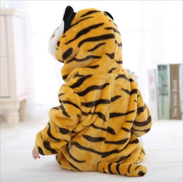 Tiger Cartoon Jumpsuit for babies - Image 6
