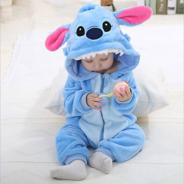 Tiger Cartoon Jumpsuit for babies - Image 1