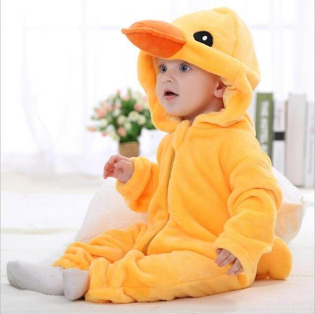 Tiger Cartoon Jumpsuit for babies - Image 4