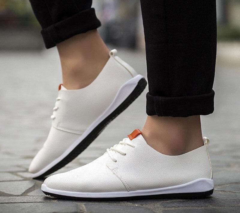 Luxury Breathable Men Casual Leather Shoes - Image 0