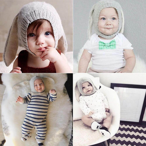 Cute Baby Rabbit Ears Hat - Image 0