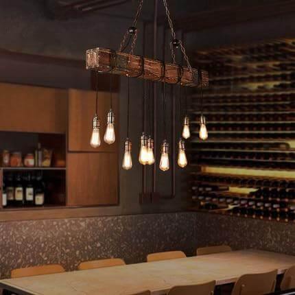 Wooden Stylish Luxury Led Lamps Lights - Image 4