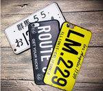 Fashion License Plate Pattern Phone case For Iphone Models