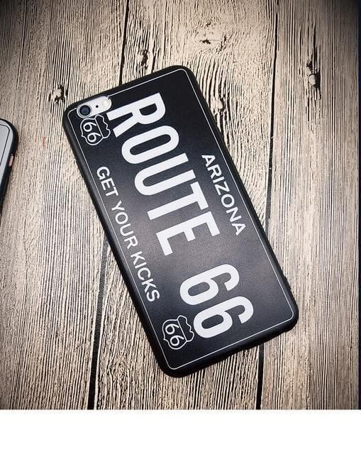 Fashion License Plate Pattern Phone case For Iphone Models - Image 4