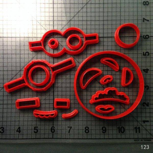 3D Printed Cookie Cutter Set For Cake Decorating