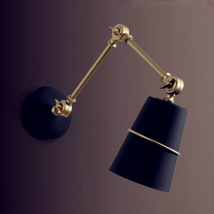 Nordic Iron Swing Long Arm Modern Wall Lamp - Image 0