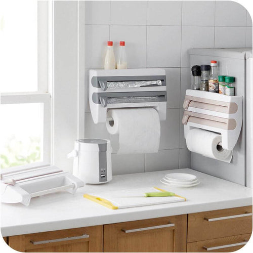 Plastic Refrigerator Cling Film Storage Organizer - Image 0