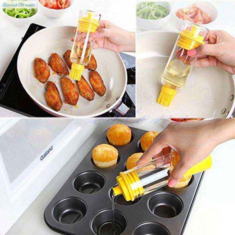Honey Oil Brush Bottle - Image 1