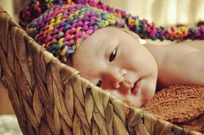 Baby Photography Basket - Image 1