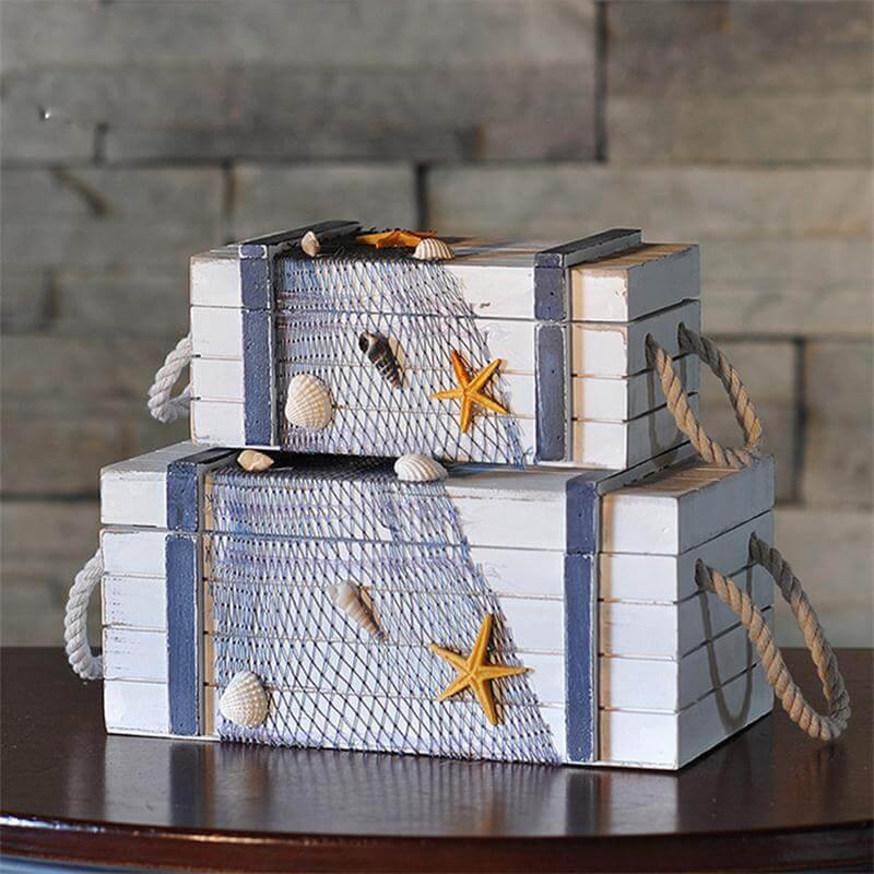 Mediterranean Style Wooden Handicraft Home Decor - Image 0