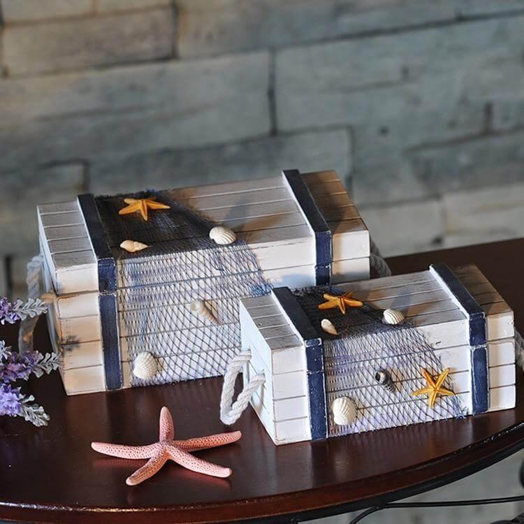Mediterranean Style Wooden Handicraft Home Decor - Image 5