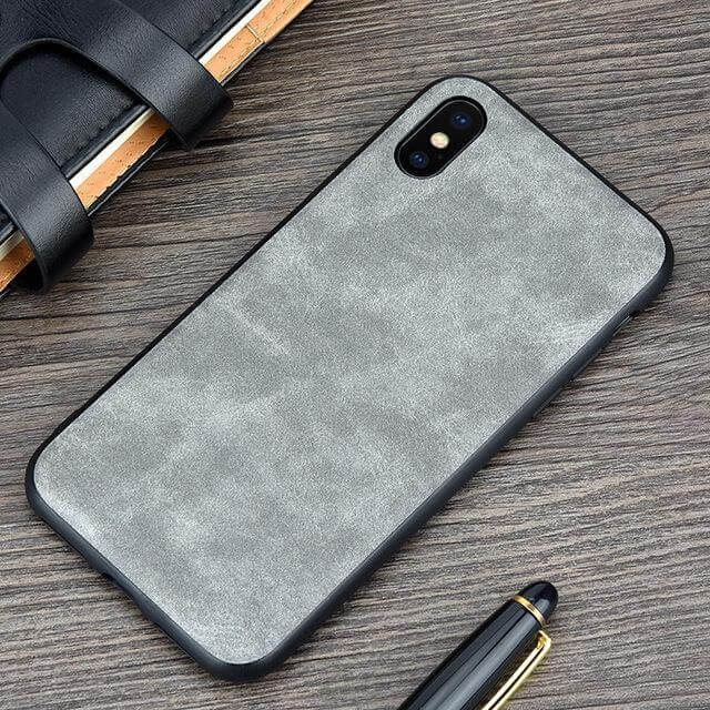 Vintage PU Leather Case for iPhone X and Other Models - Image 4