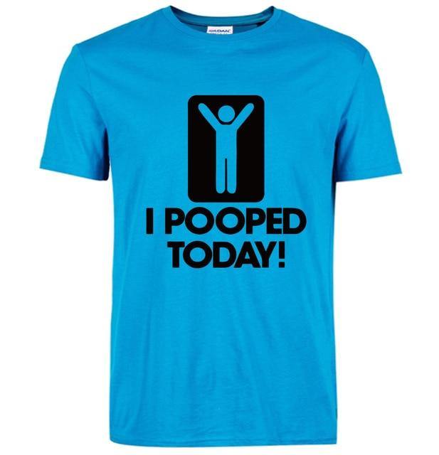 I Pooped Today Funny T-Shirt - Image 2