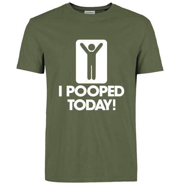 I Pooped Today Funny T-Shirt - Image 22
