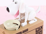 Coin Eating Doggy Piggy Money Bank