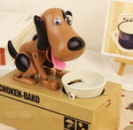 Coin Eating Doggy Piggy Money Bank