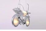 Modern Aluminum Glass Motorcycle Chandelier - MaviGadget