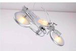 Modern Aluminum Glass Motorcycle Chandelier - MaviGadget