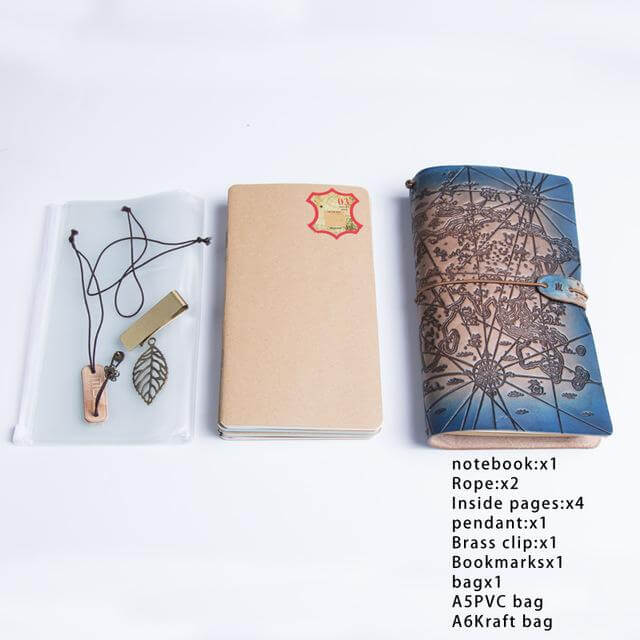 Creative world map book planner - Image 0