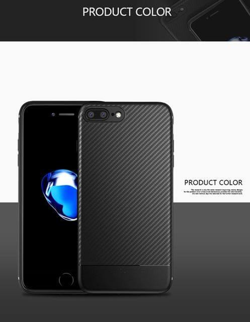 Slim Back Luxury Carbon Fiber Iphone Cases